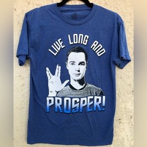 Big Bang Theory meets Star Trek Themed T-shirt